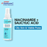 Cosmoderm Niacinamide Salicylic Acid Hydra Light Face Mist 50Ml