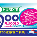 Hurix'S 900 Flucold Capsule Improved 9'S 1 Strip