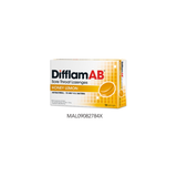 DifflamAB Sore Throat Lozenges - Honey Lemon 12'S