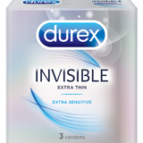 Durex Invisible Extra Sensitive 3'S