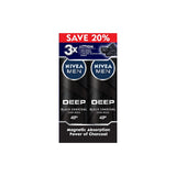 Nivea Men Deep Dry Clean Spray 150Mlx2