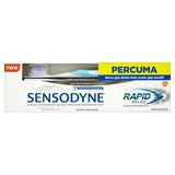 Sensodyne Rapid Relief Whitening Toothpaste Foc Toothbrush