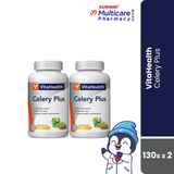 Vitahealth Celery Plus 130S Twin Pack