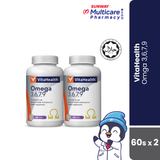 Vitahealth Omega 3,6,7,9 60S Twin Pack