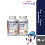 Vitahealth Orange C 500Mg 100S Twin Pack