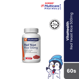 Vitahealth Red Yeast 500Mg 60S