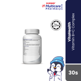 Vitahealth Mega B+C Complex 30S