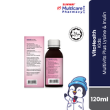 Vitahealth Kids Multivits Plus Lysine & Inulin 120Ml