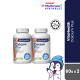 Vitahealth Calcium Plus Tablet 60S Twin Pack