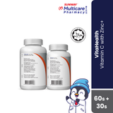 Vitahealth Vitamin C With Zinc+ 60S Plus 30S