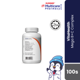 Vitahealth Trn Mega B+C Complex 100S