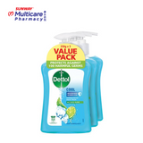 Dettol Antibacterial Hand Wash Cool 250Mlx3