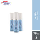 Dr.Mist Body Spray 75Mlx3