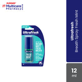 Ultrafresh Breath Spray Fresh Mint 12Ml