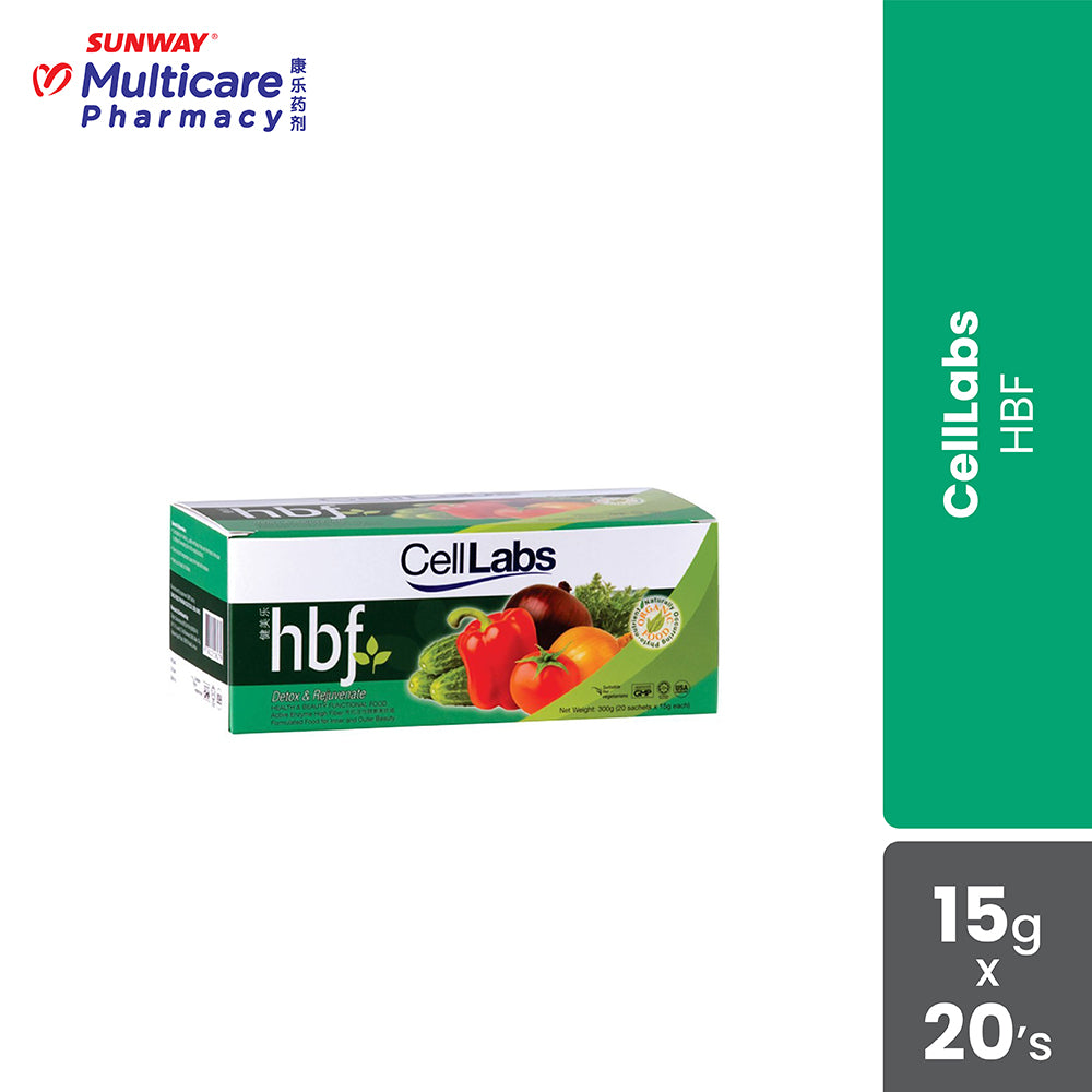 Celllabs Hbf 20'S – Sunway Multicare Pharmacy
