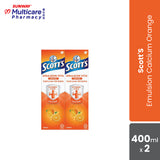 Scott'S Emulsion Orange Twin Pack 400Ml X 2