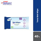 Tena Wet Wipe 40'S