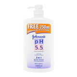 J&J Ph 5.5 Body Wash - Regular750Ml+250Ml