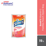 Scotts Vitamin C Pastilles Peach Zipper Pack