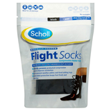 Scholl Flight Socks Black 3-6 36-39