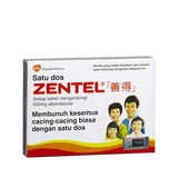 Zentel Tab 2'S 200Mg