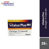 Vitalux Plus Omega-3 28'S