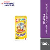 Champs Vit C30Mg Blackcurrant 100'S