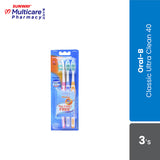 Oral-B Classic Ultra Clean Toothbrush 40 (M) B2F1