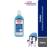 Oradex Antibacterial Mouthwash 750Ml