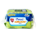 Pureen Antibacterial Wipes 80'Sx2