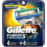 Gillette Fusion Proglide Power Cartridge 4'S