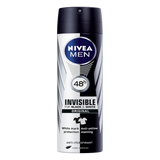 Nivea Men Deodorant Invisible Black & White Spray 150Ml