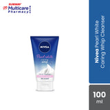 Nivea Pearl White Caring Whip Cleanser 100Ml