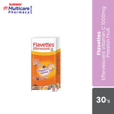 Flavettes Effervescent Vitamin C Passion Fruit 30'S