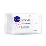 Nivea Make Up Clear Cleansing Wipes 25'S