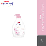 Dove Sakura Blossom Body Wash 1L