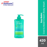 Suu Balm Cool & Moist Cr Body Wash 420Ml