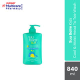 Suu Balm Kids Cool & Moist Head To Toe Wash 840Ml