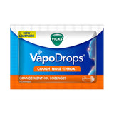 Vicks Throat-Drop + Cough 6S Orange 6'S