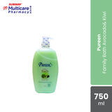 Pureen Family Bath Avocado & Kiwi 750Ml