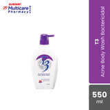 T3 Acne Body Wash Bactericidal 550Ml