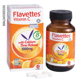 Flavettes Time Release C 1000Mg 60'S