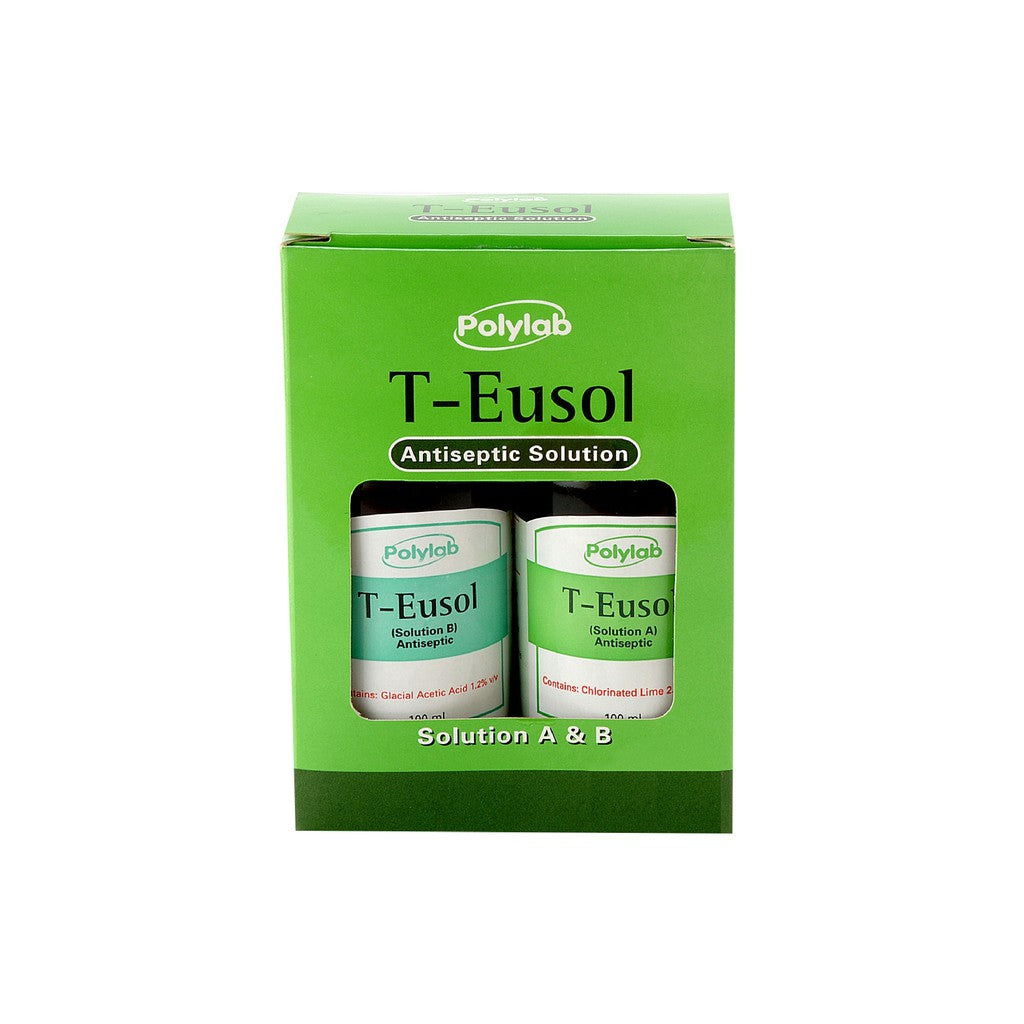 Polylab T-Eusol Solution A&B 100Mlx2 – Sunway Multicare Pharmacy