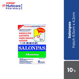 Salonpas Patch 6.5Cmx4.2Cm 10'S