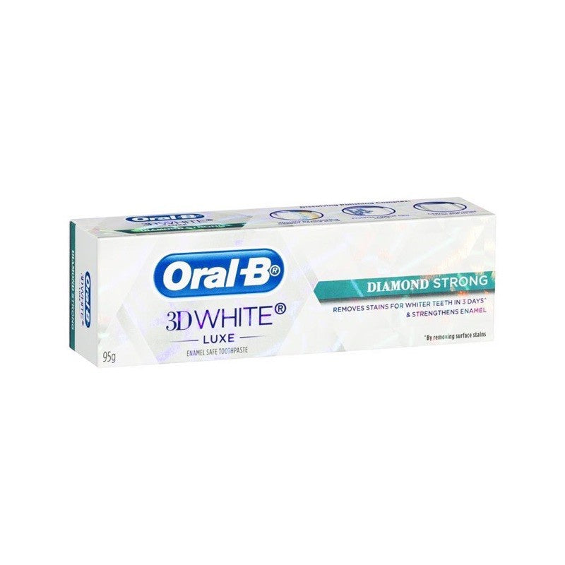 Oral-B 3D White Luxe Diamond Strong Toothpaste 95G – Sunway Multicare ...