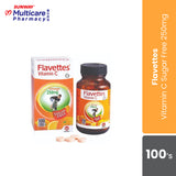 Flavettes Orange Vit C 250Mg Sugar Free 100'S