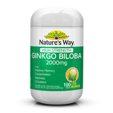 Nature'S Way Ginkgo Biloba 2000Mg 100'S