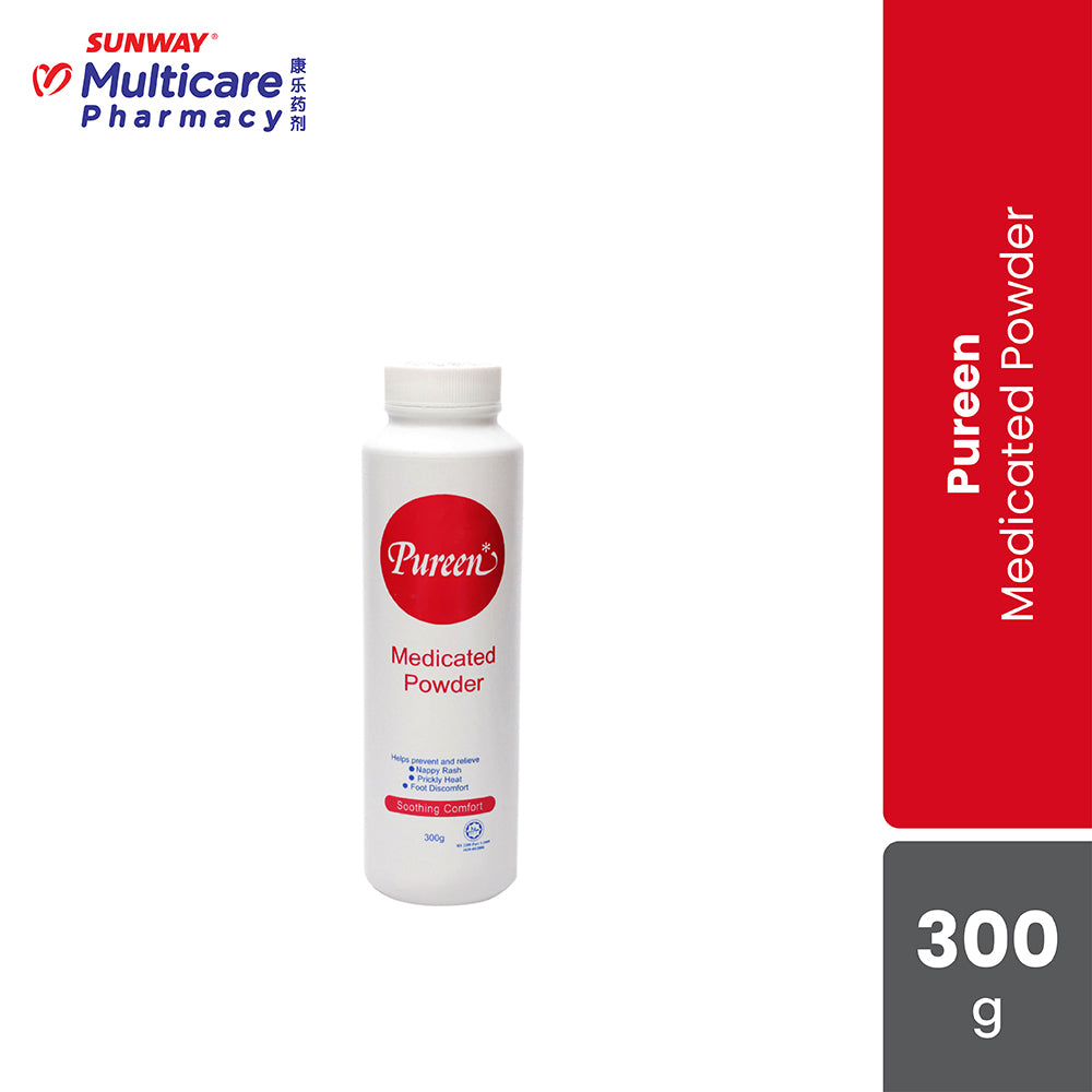 Pureen Medicated Powder 300G – Sunway Multicare Pharmacy