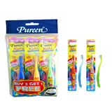 Pureen Kids Toothbrush 2-6 Years Ultra Soft 2+1 (Color Random)