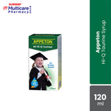 Appeton Multivitamin Taurine Syrup 120Ml